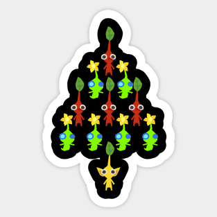 Pikmin Xmas Sticker